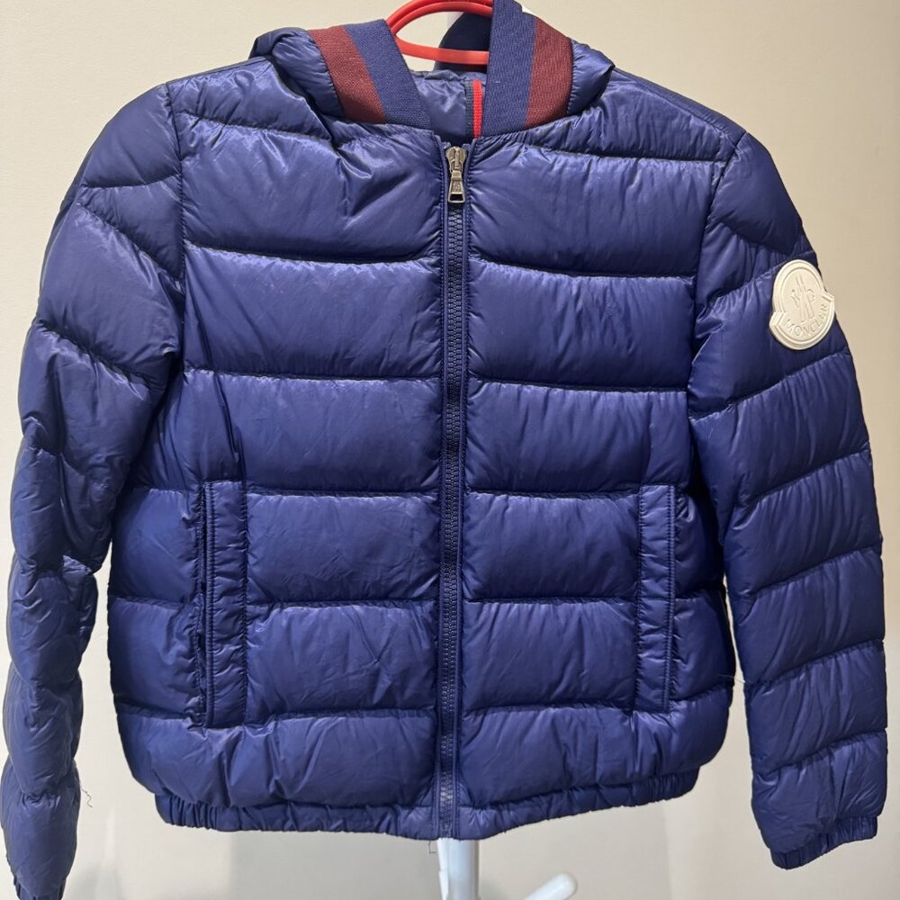 MONCLER KID DOWN JACKET - SIZE 10 BOYS
